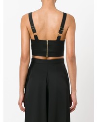 Черный укороченный топ от Murmur