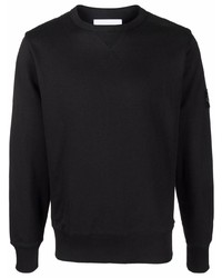 Мужской черный флисовый свитшот от Calvin Klein Jeans
