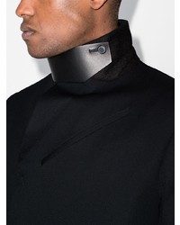 Мужской черный хлопковый двубортный пиджак от 1017 Alyx 9Sm