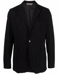 Мужской черный хлопковый пиджак от Aspesi