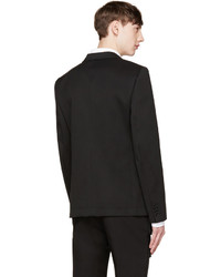 Мужской черный хлопковый пиджак от Calvin Klein Collection