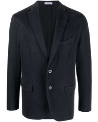 Мужской черный хлопковый пиджак от Boglioli
