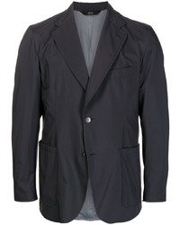 Мужской черный хлопковый пиджак от Brioni