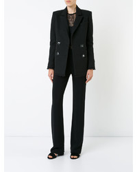 Женский черный хлопковый пиджак от Rebecca Vallance