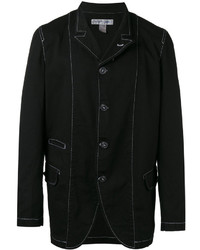 Мужской черный хлопковый пиджак от Comme des Garcons