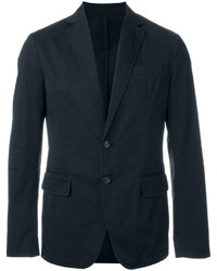 Мужской черный хлопковый пиджак от DSQUARED2