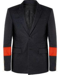 Мужской черный хлопковый пиджак от Givenchy