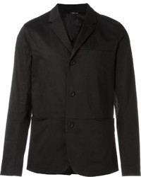 Мужской черный хлопковый пиджак от Helmut Lang