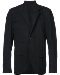 Мужской черный хлопковый пиджак от Isabel Benenato