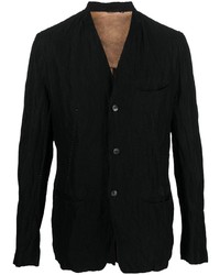 Мужской черный хлопковый пиджак от Masnada