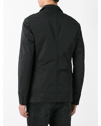 Мужской черный хлопковый пиджак от Givenchy