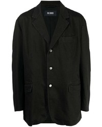 Мужской черный хлопковый пиджак от Raf Simons