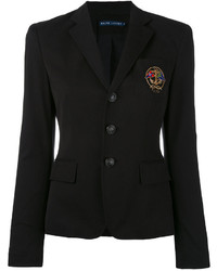 Женский черный хлопковый пиджак от Ralph Lauren