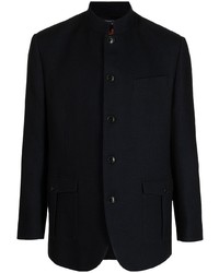 Мужской черный хлопковый пиджак от Shanghai Tang
