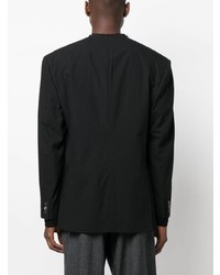 Мужской черный хлопковый пиджак от Magliano