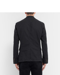 Мужской черный хлопковый пиджак от Alex Mill