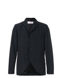 Мужской черный хлопковый пиджак от Societe Anonyme