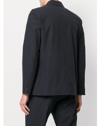 Мужской черный хлопковый пиджак от Societe Anonyme