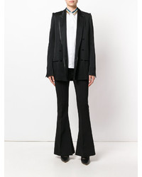 Женский черный хлопковый пиджак от Haider Ackermann