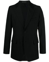 Мужской черный хлопковый пиджак от Yohji Yamamoto