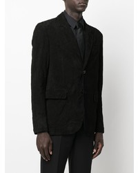 Мужской черный хлопковый пиджак от Zadig & Voltaire