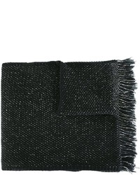Женский черный хлопковый шарф от Stephan Schneider