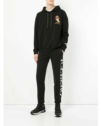 Мужской черный худи с вышивкой от Iceberg