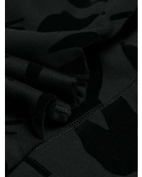 Мужской черный худи с геометрическим рисунком от McQ Alexander McQueen