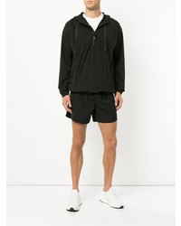 Мужской черный худи с принтом от The Upside