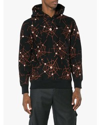 Мужской черный худи с принтом от Wacko Maria