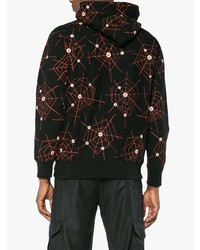 Мужской черный худи с принтом от Wacko Maria