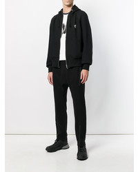 Мужской черный худи с принтом от Junya Watanabe MAN