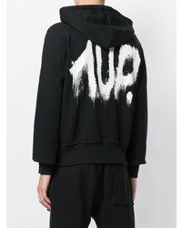 Мужской черный худи с принтом от Junya Watanabe MAN