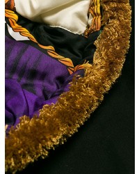 Мужской черный худи с принтом от Versace