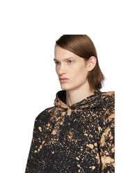 Мужской черный худи с принтом от S.R. STUDIO. LA. CA.