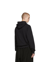 Мужской черный худи с принтом от Undercover