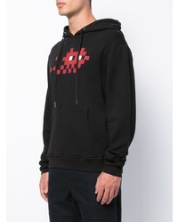 Мужской черный худи с принтом от Mostly Heard Rarely Seen 8-Bit