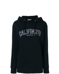 Женский черный худи с принтом от Calvin Klein Jeans