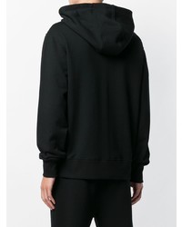 Мужской черный худи с принтом от Versus