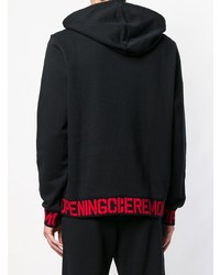 Мужской черный худи с принтом от Opening Ceremony