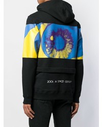 Мужской черный худи с принтом от Undercover