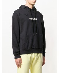 Мужской черный худи с принтом от Vyner Articles