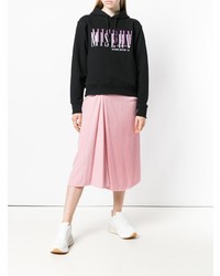 Женский черный худи с принтом от Misbhv