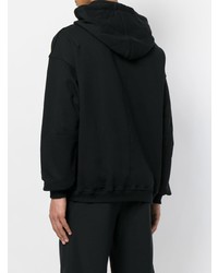 Мужской черный худи с принтом от Represent