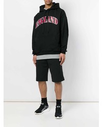 Мужской черный худи с принтом от Represent