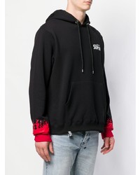 Мужской черный худи с принтом от Vision Of Super