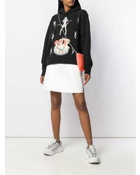 Женский черный худи с принтом от Misbhv