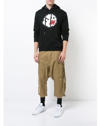 Мужской черный худи с принтом от Mostly Heard Rarely Seen 8-Bit