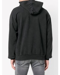 Мужской черный худи с принтом от Local Authority