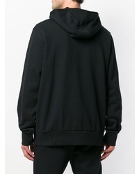 Мужской черный худи с принтом от New Balance